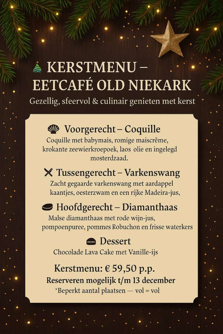 Kerstmenu 2025